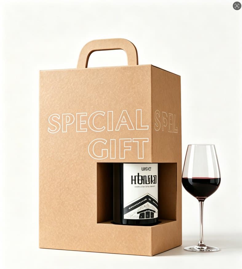 Custom printed paper bags with rope handles for retail